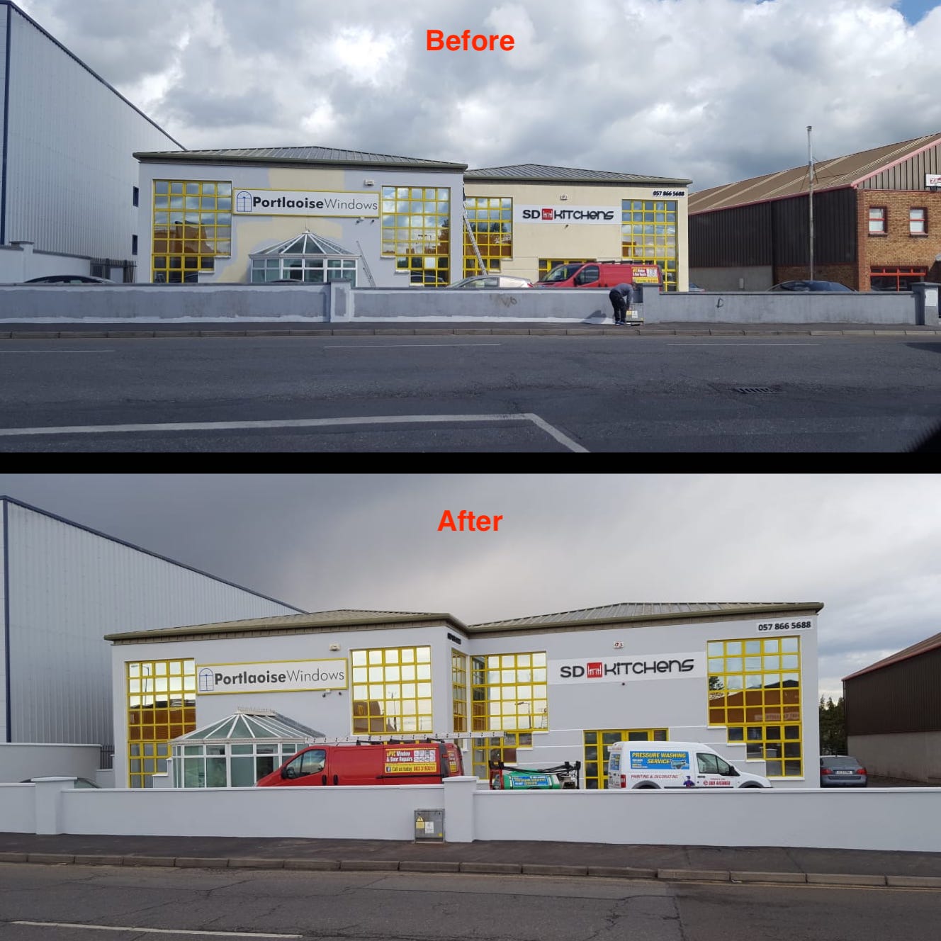 Interior painting job, Portlaoise